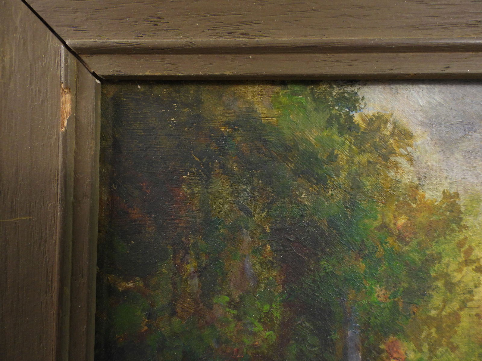 Impressionist Forest Landscape Painting - 3