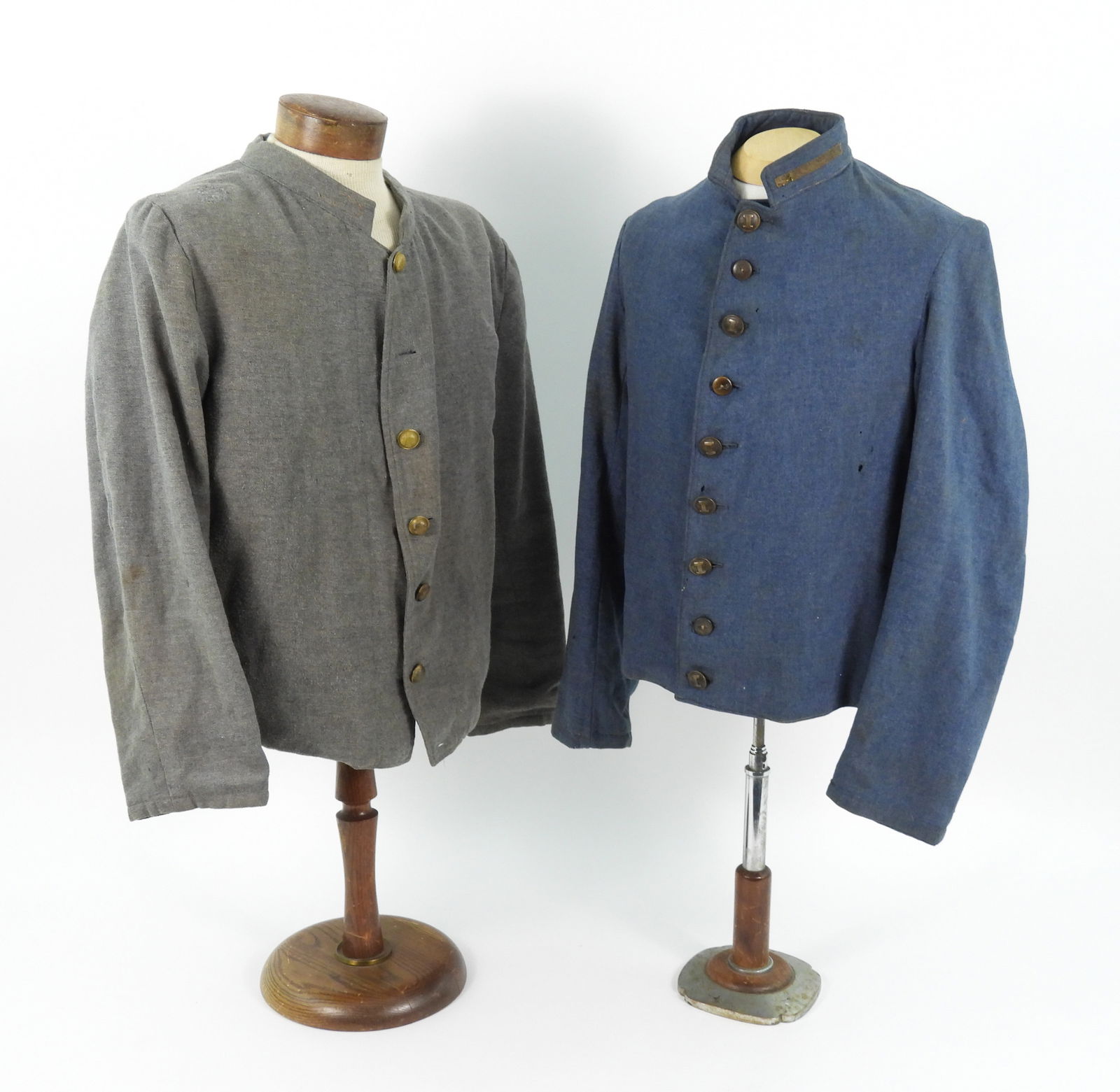 Two Civil War Re-Enactors Confederate Jackets (1 of 13)