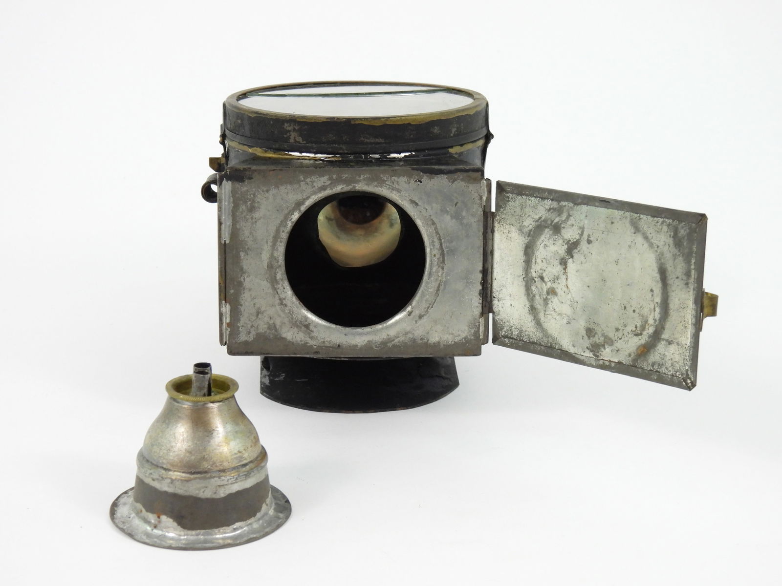 Antique Railroad Lantern - 7