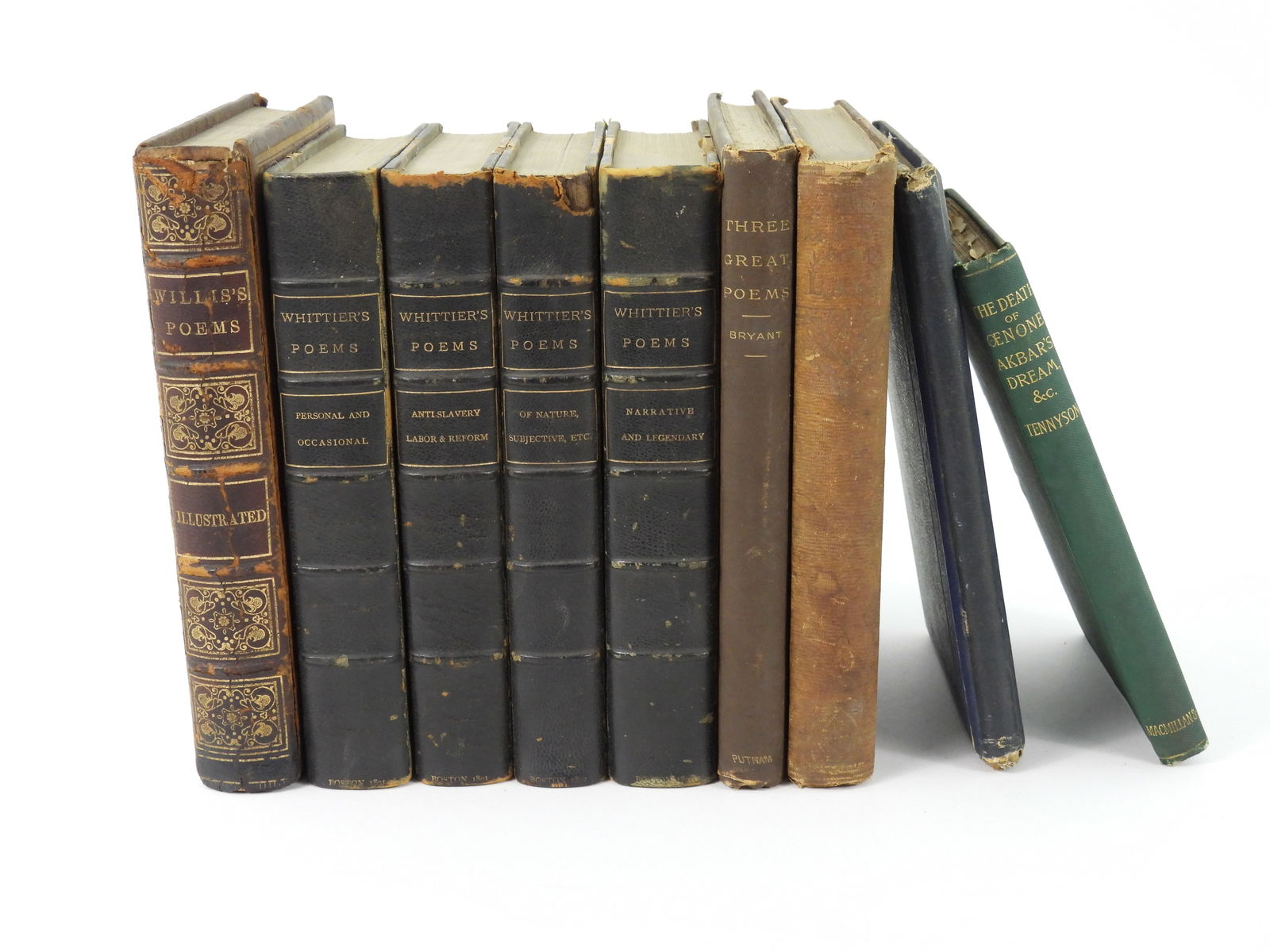 9PC 19C Assorted Poem Books (1 of 12)