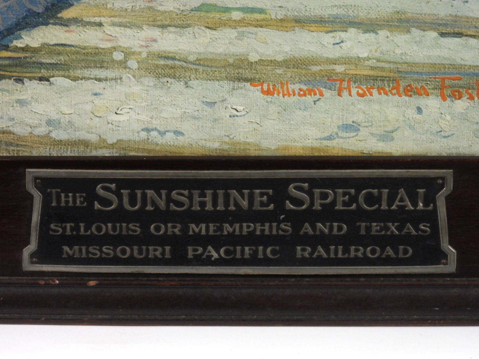 William Foster Sunshine Special Train Lithograph - 4