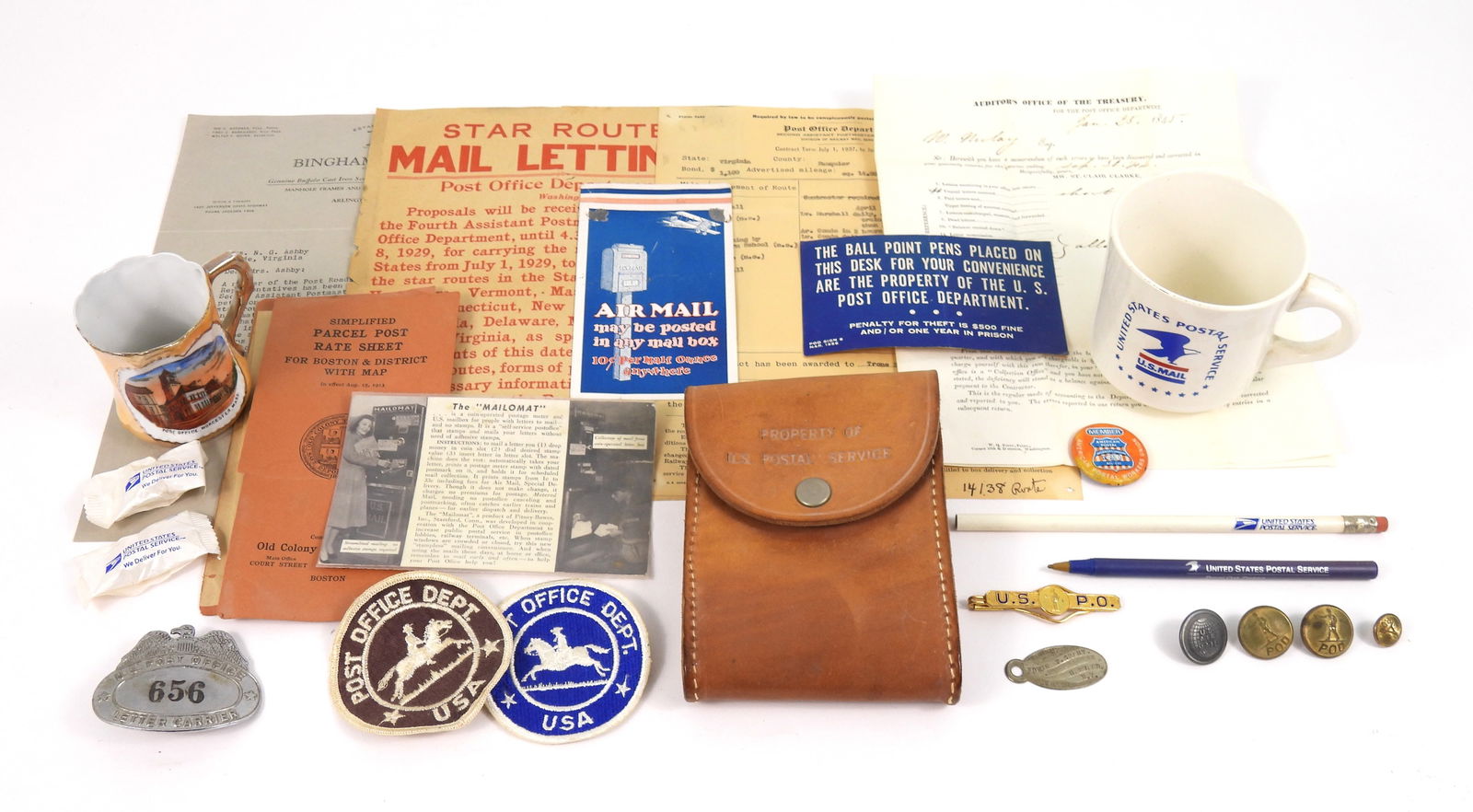Collection of U.S. Postal Service Items (1 of 13)