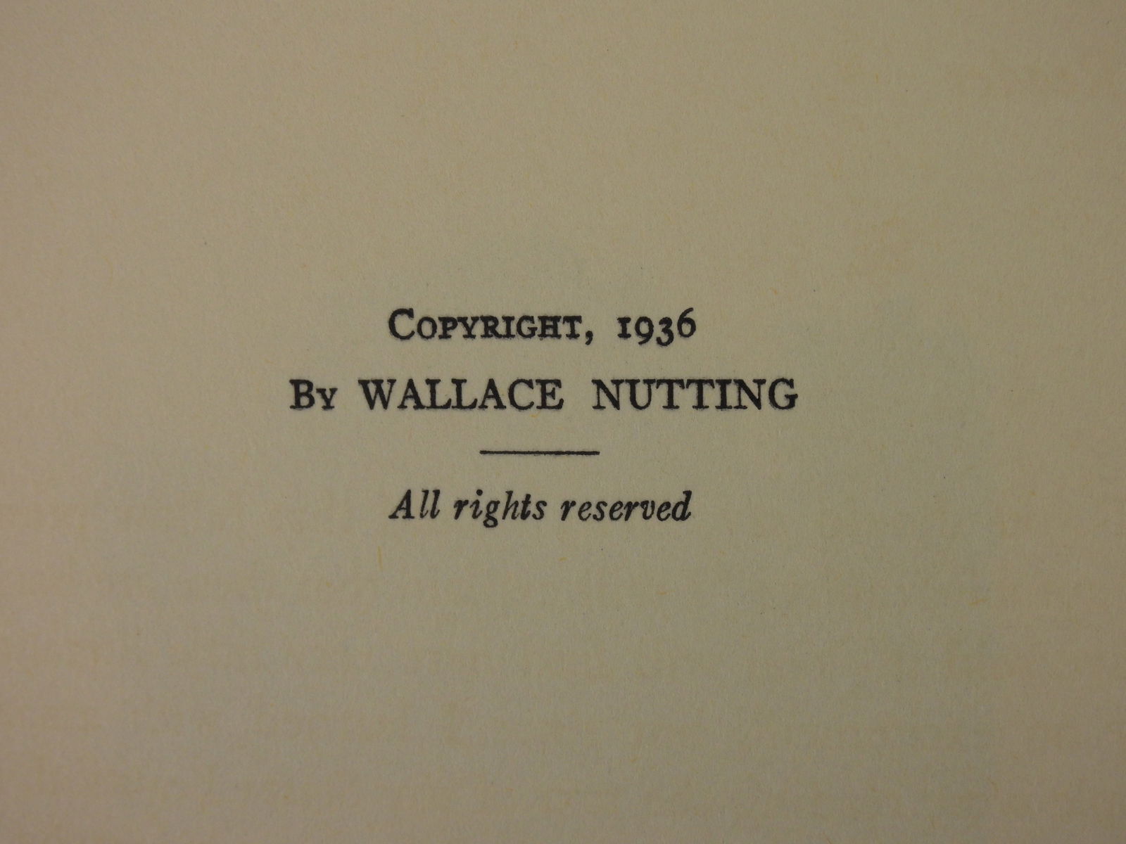 8PC Wallace Nutting Signed Book & Prints - 4