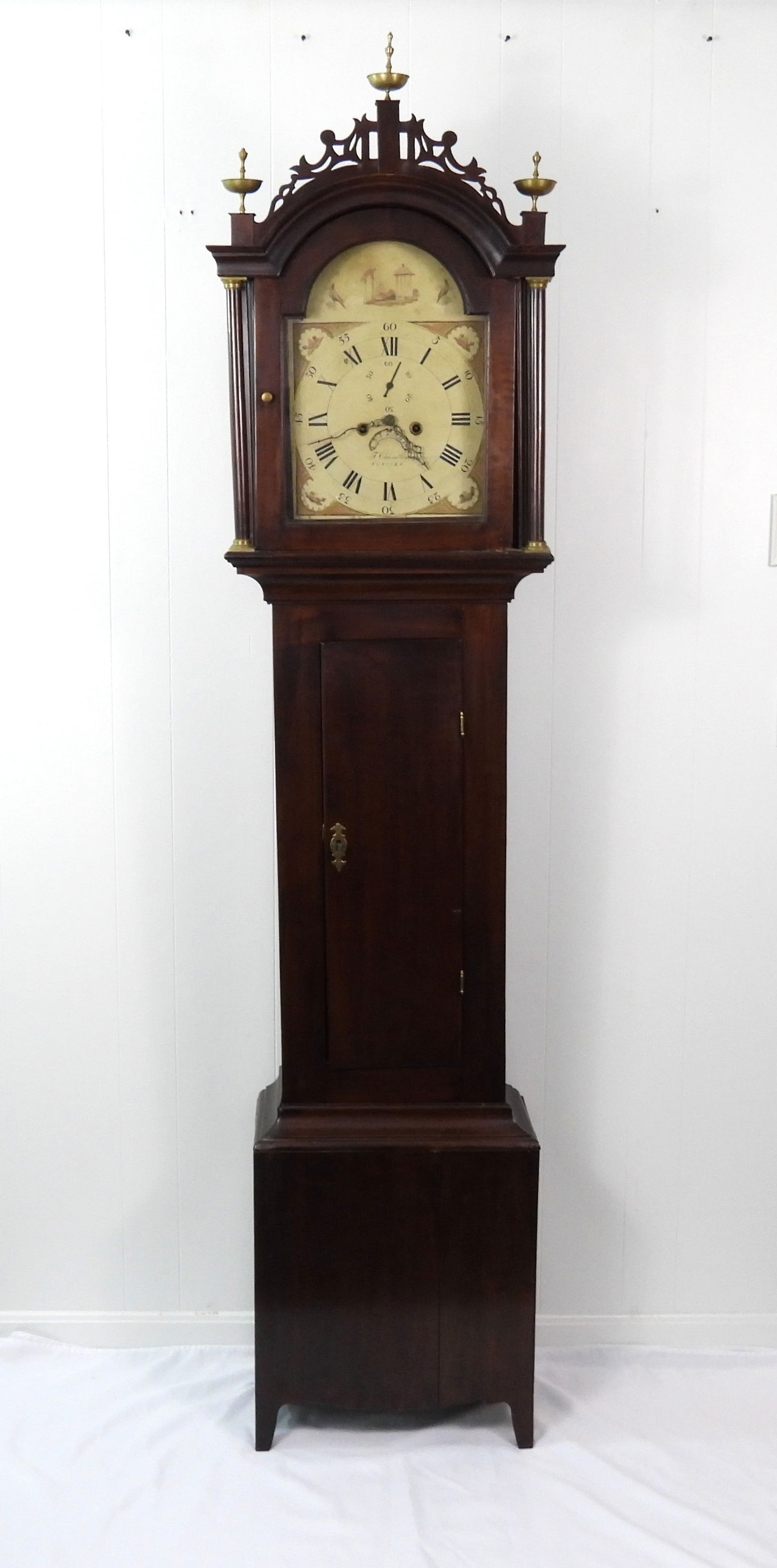 Early 19C Timothy Chandler Tall Case Clock (1 of 8)