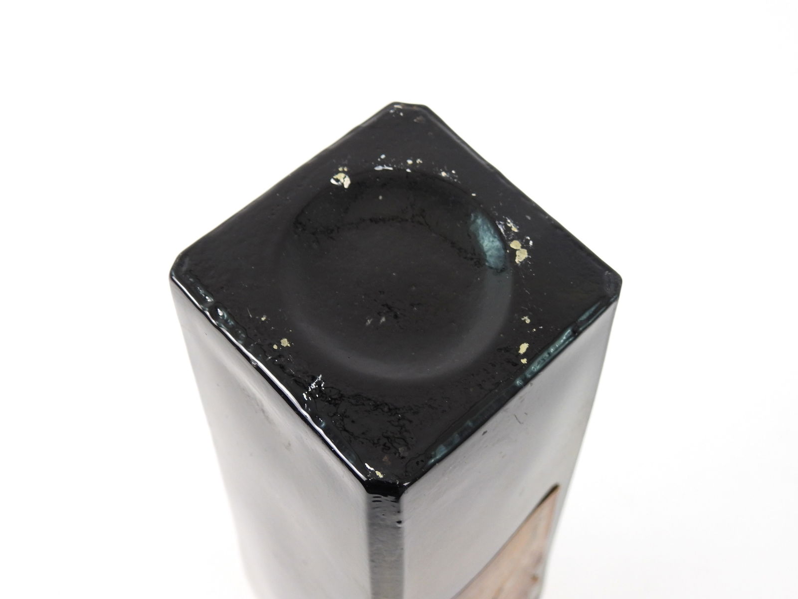 2PC 19C Dutch Glass Gin Bottles - 6