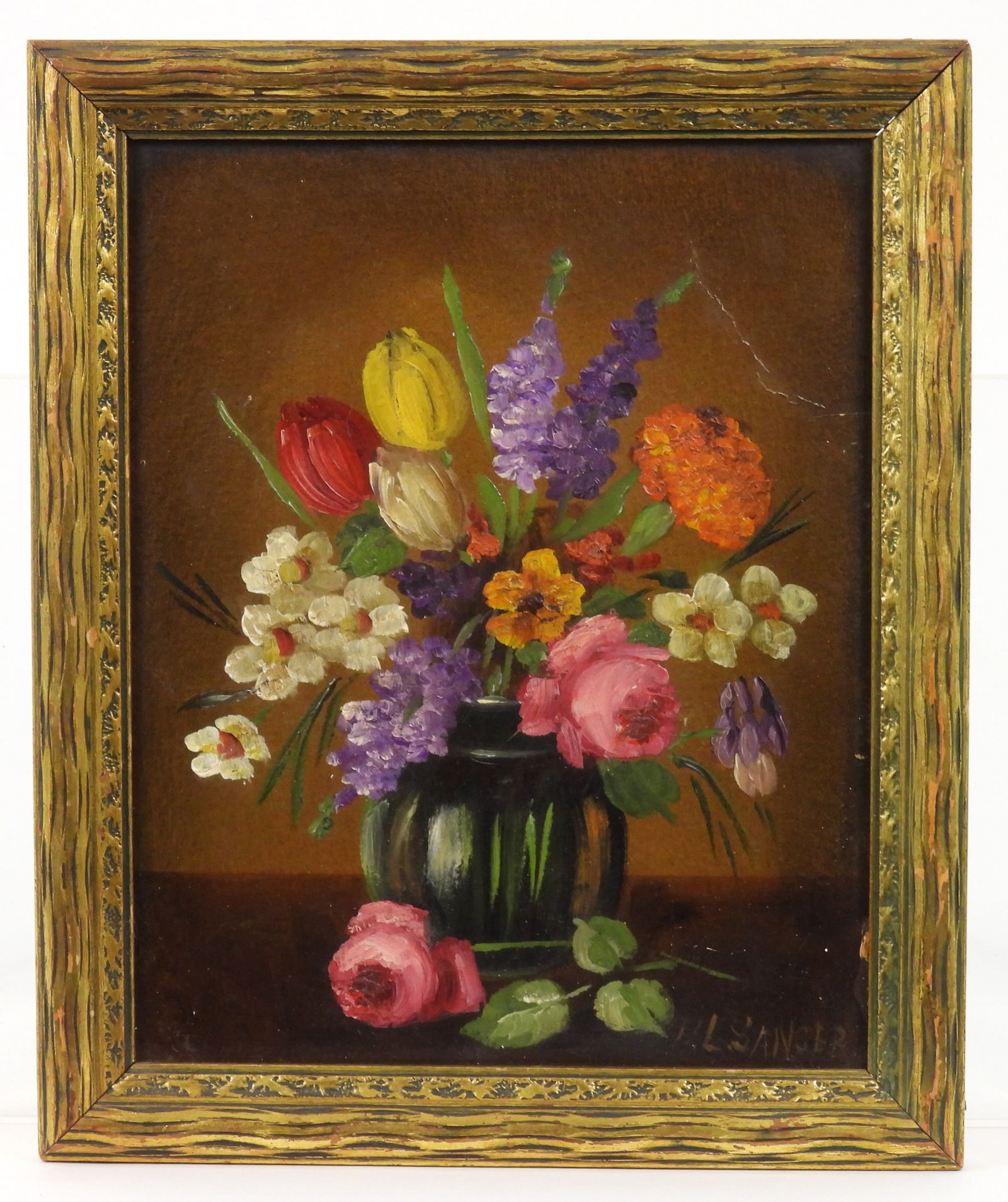 Aft. Henry Sanger Botanical Still Life Painting (1 of 6)