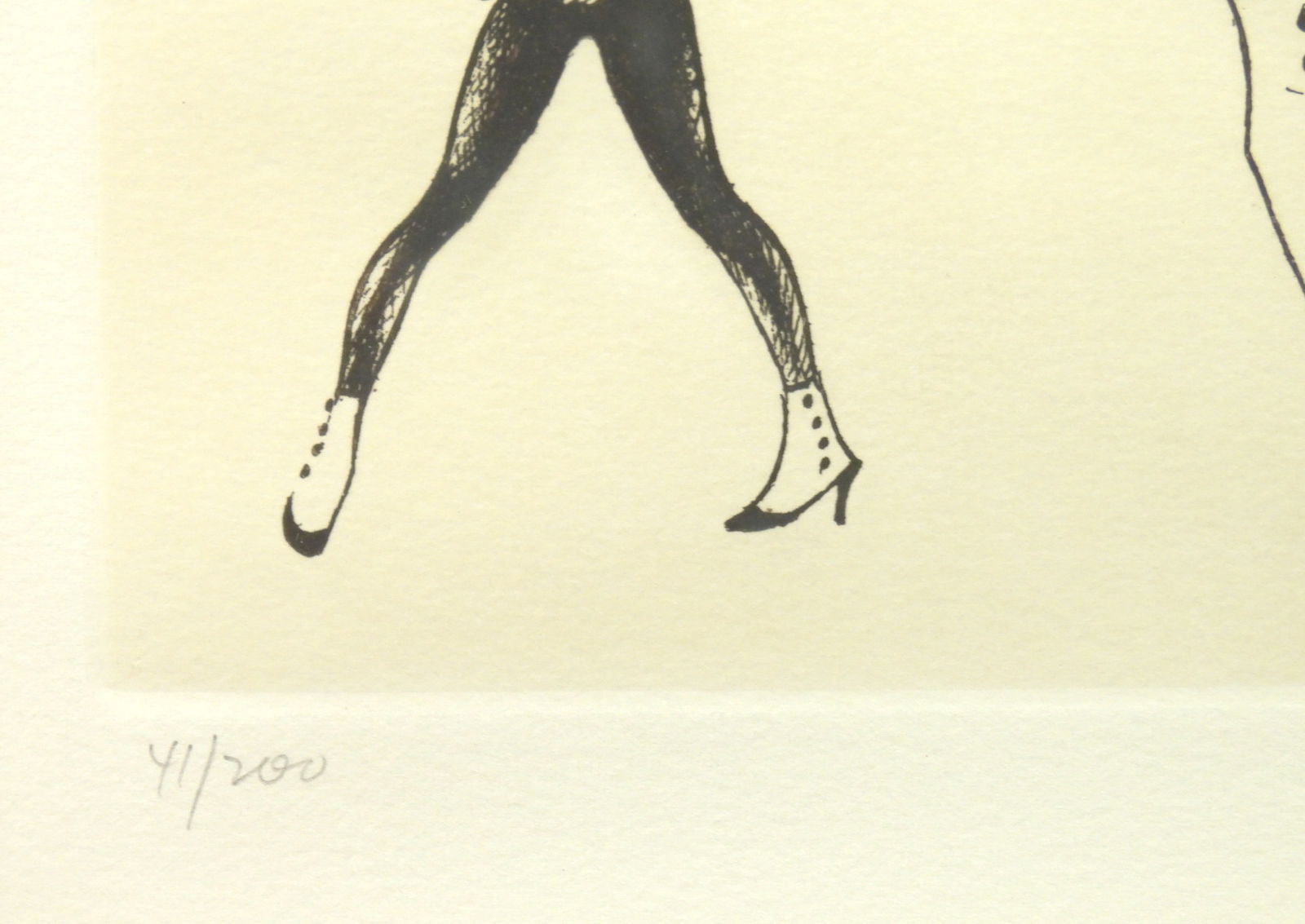 Albert Hirschfeld Shirley MacLaine Etching - 5