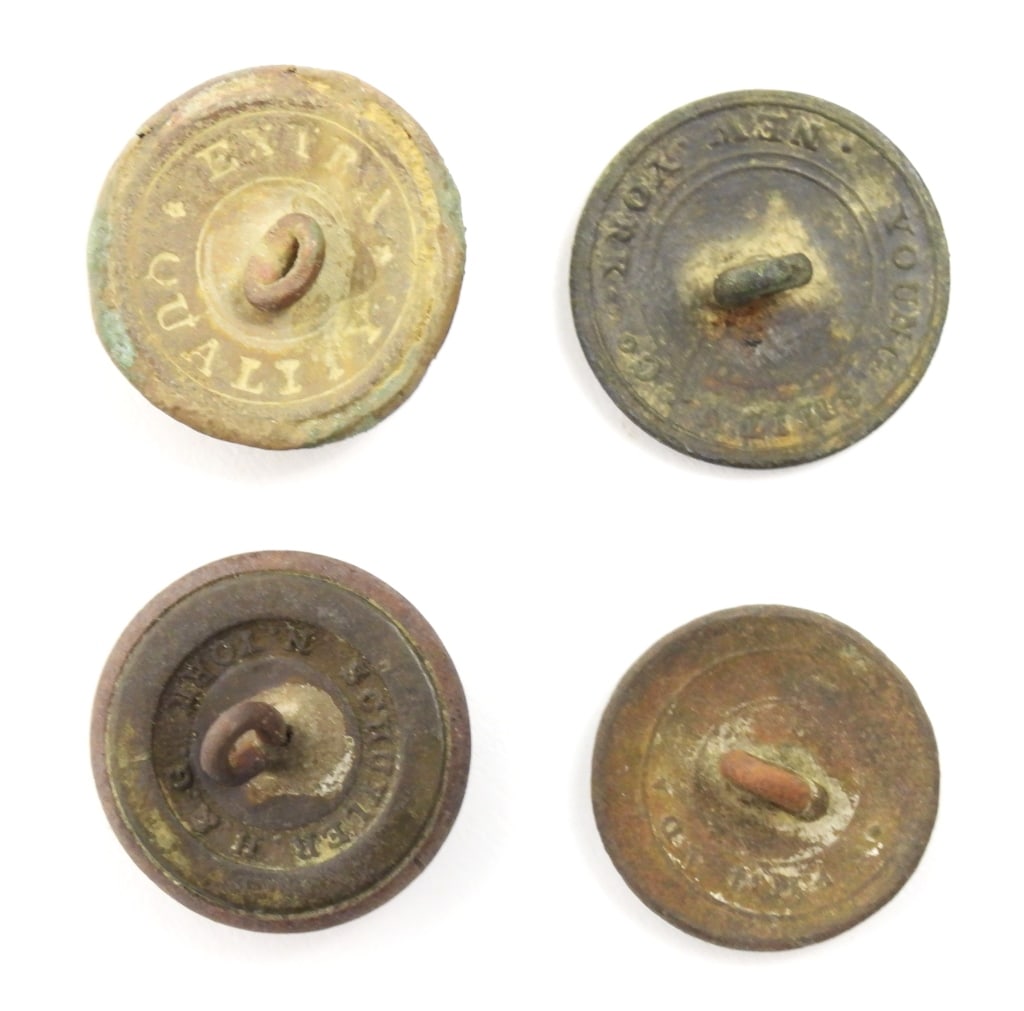 Four Dug Virginia Buttons - 2