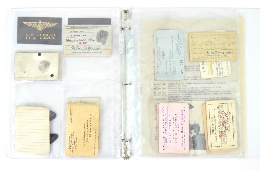 Lt. Leslie P. Greisch Balloon Pilot Group - 3