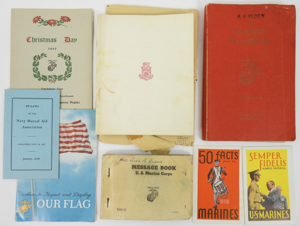 Colonel Alexander A. Elder USMC Ephemera - 11