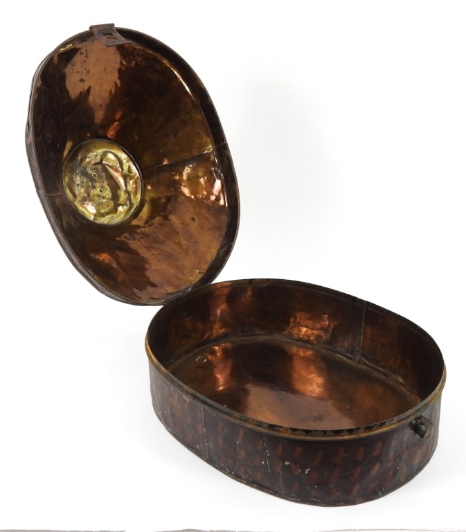 Painted Tin Royal Marines Hat Box - 6