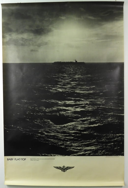 Nine WWII US Navy Aviation Training Posters - 4