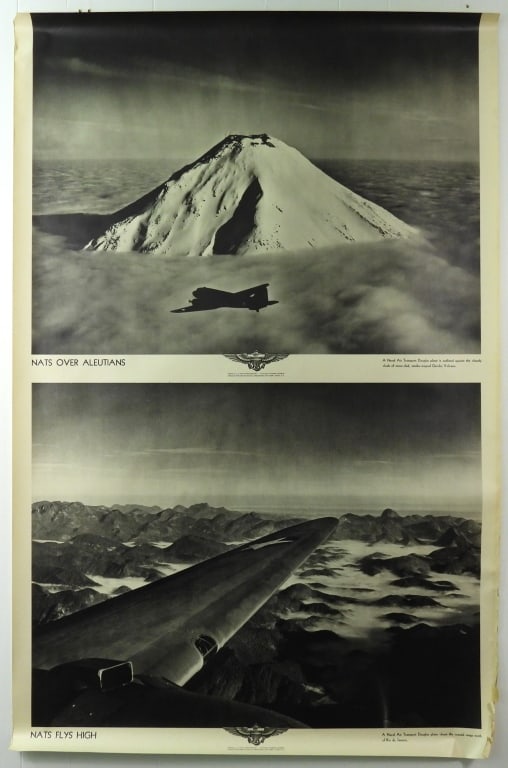 Nine WWII US Navy Aviation Training Posters - 5