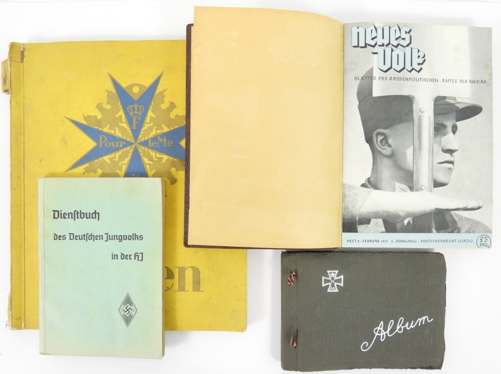 Four German WWI/WWII Books (1 of 12)