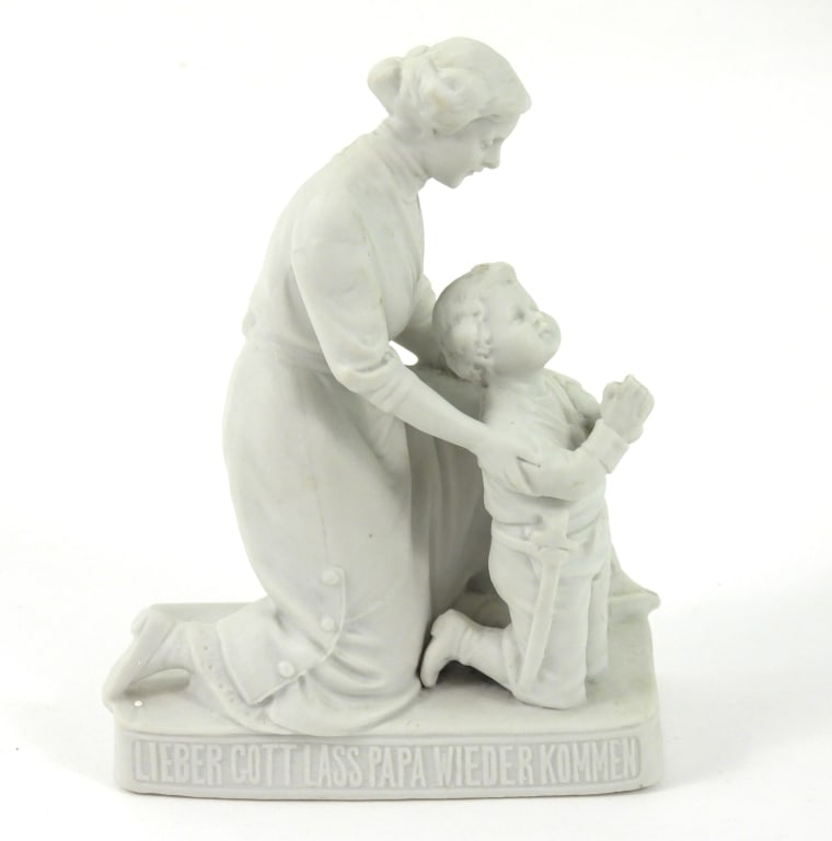 Two WWI German Porcelain Figures - 2