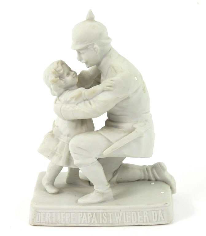 Two WWI German Porcelain Figures - 5