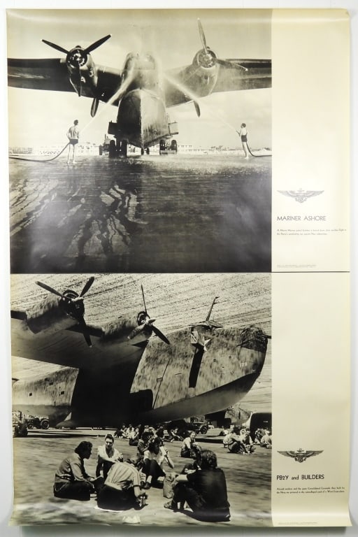 Nine WWII US Navy Aviation Training Posters - 3