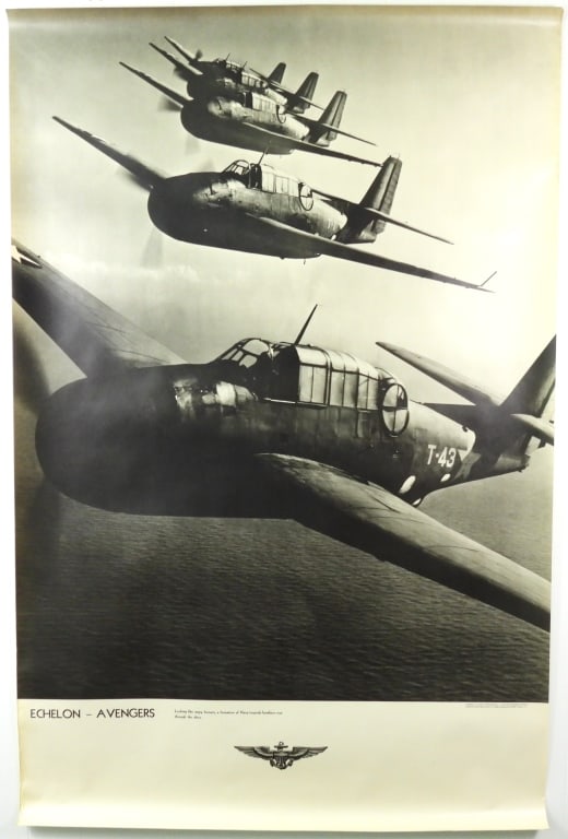 Nine WWII US Navy Aviation Training Posters - 5