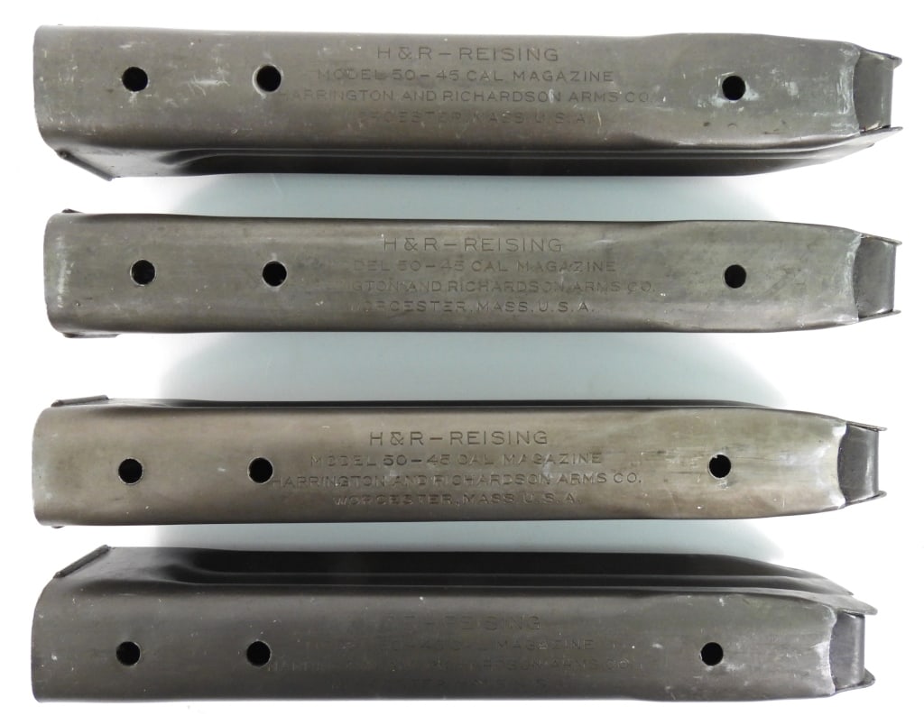 Four Reising Model 50/55/60 Magazines - 2