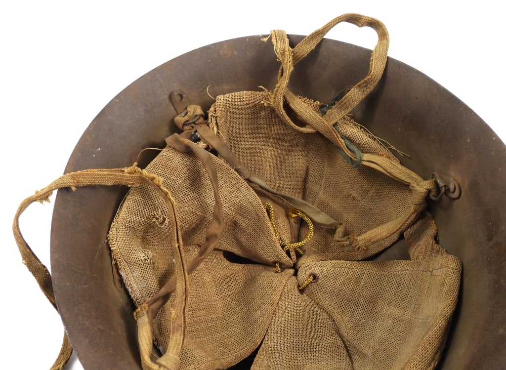 Two WWII Imperial Japanese Helmets - 11