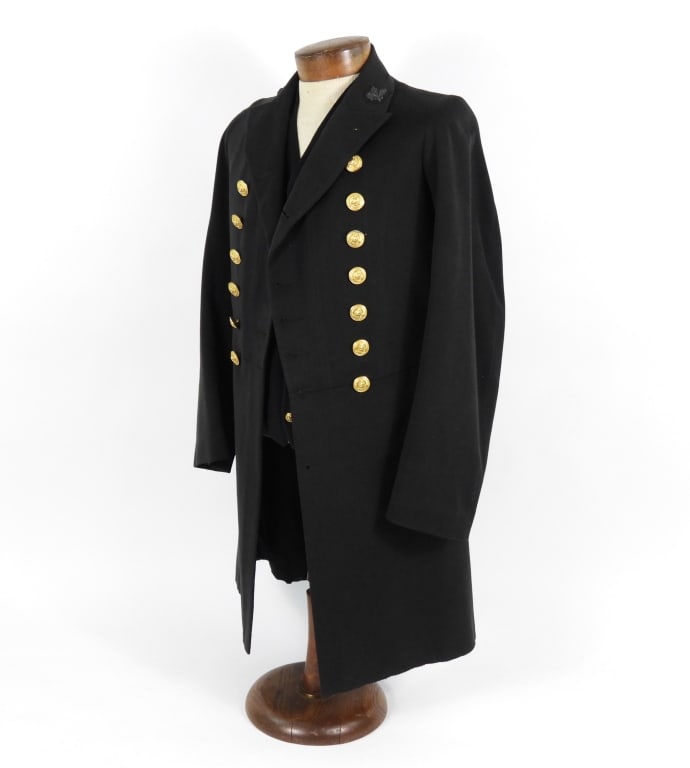 Two US Navy Frock Coats - 4