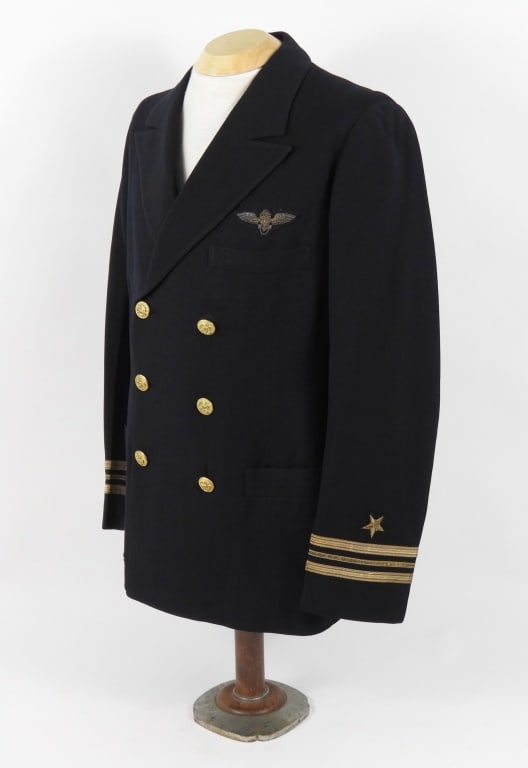 Three US Navy Dress Coats - 6