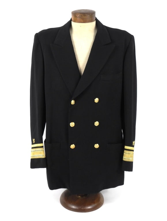 Three US Navy Dress Coats - 9