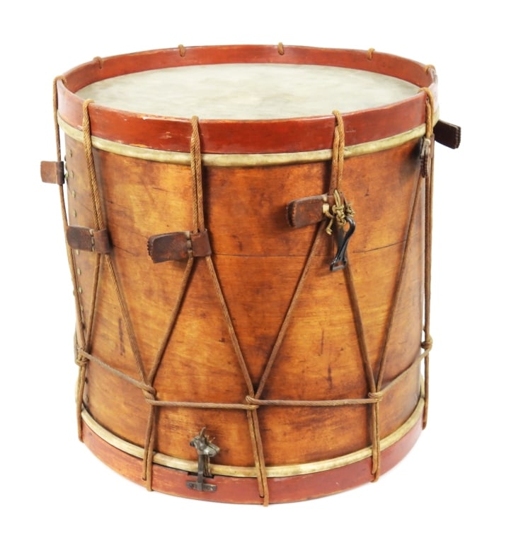 Tack-decorated Eli Brown & Son Rope Tension Drum (1 of 8)