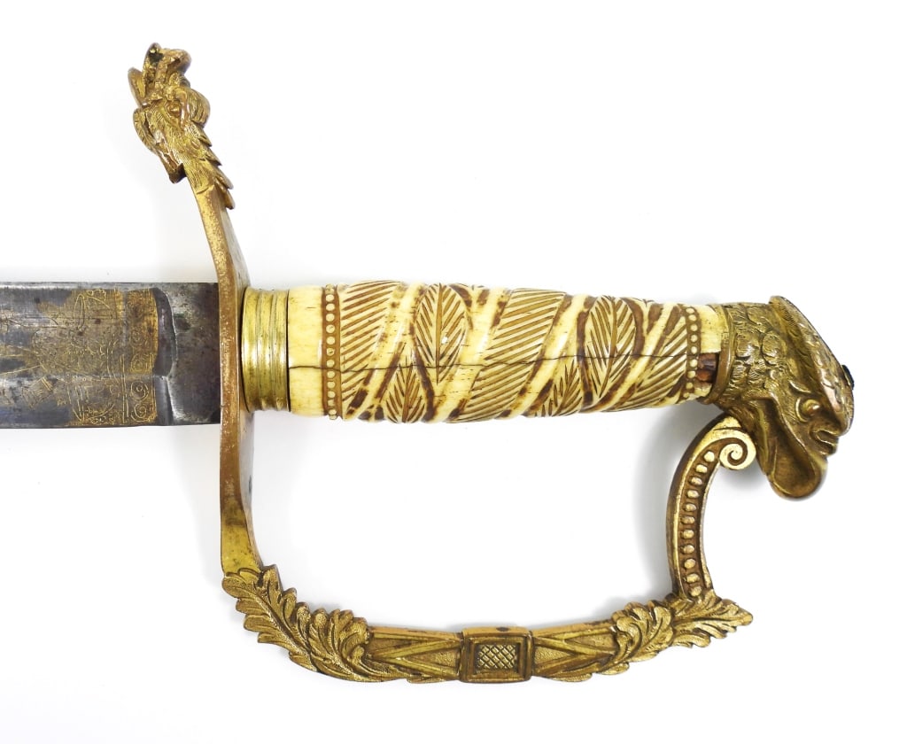 Eagle Pommel Sword and Scabbard - 7