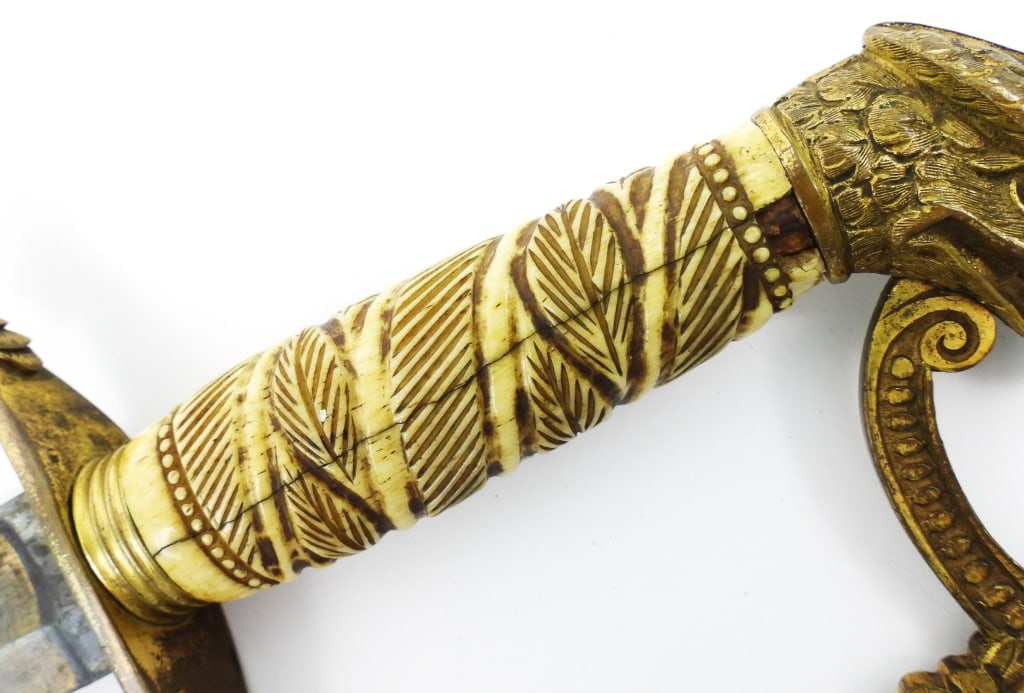 Eagle Pommel Sword and Scabbard - 8