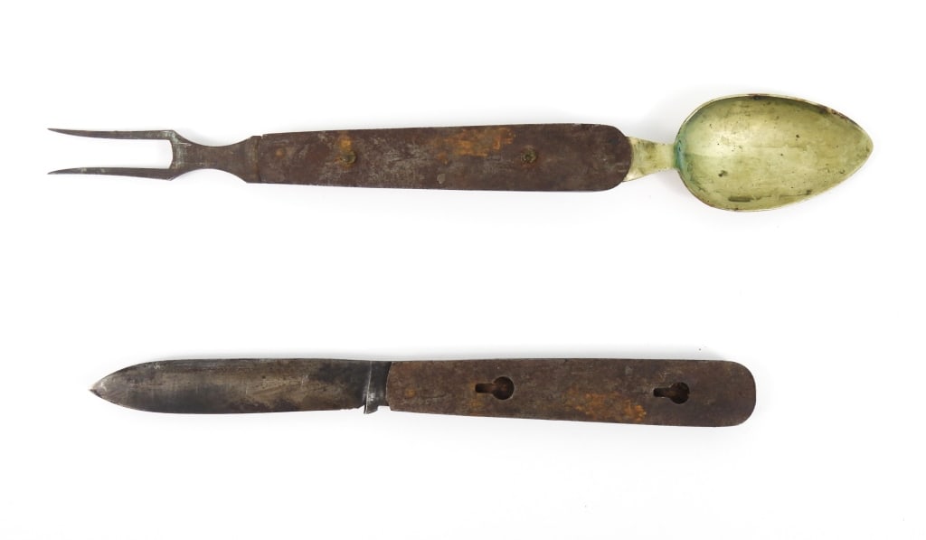 Civil War Combination Knife, Fork, and Spoon - 6