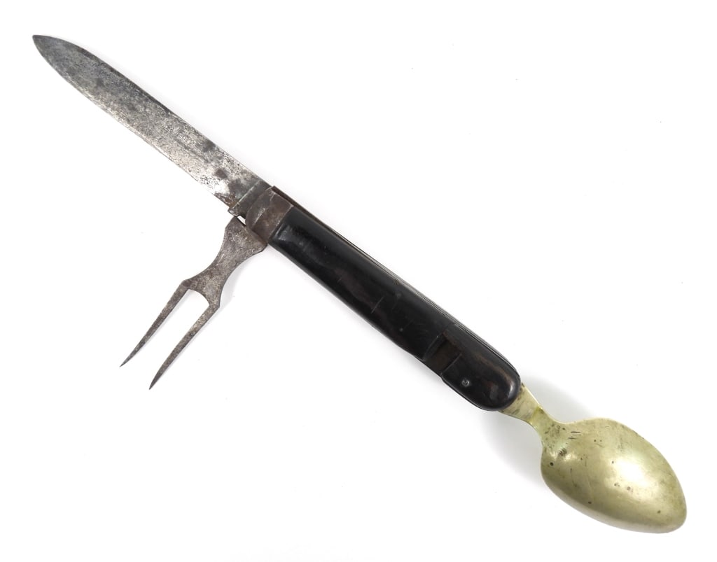 Civil War Combination Knife, Fork, and Spoon - 2