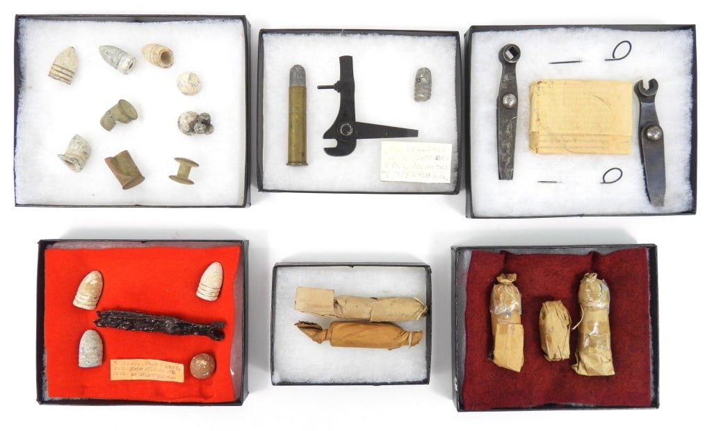 Group of Musket Balls, Cartridges, and Tools (1 of 7)