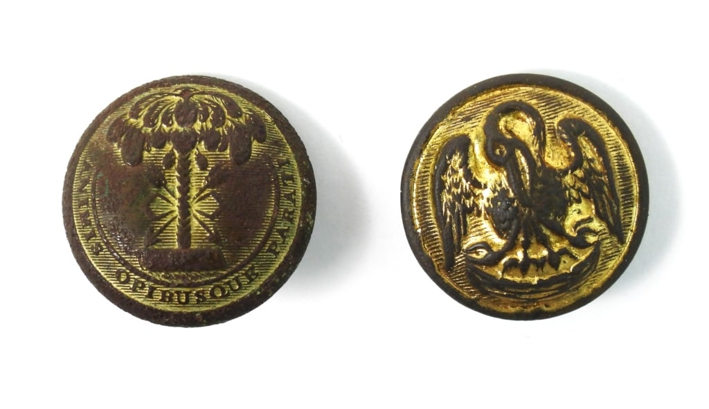 Two Confederate Buttons (1 of 5)