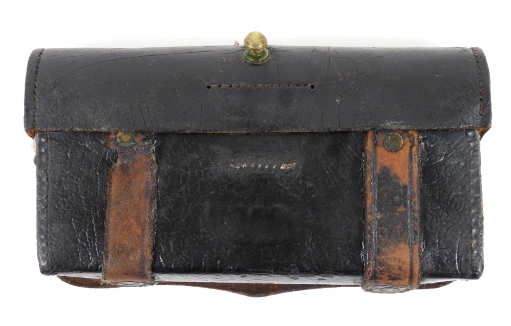 Three Military Leather Items - 3