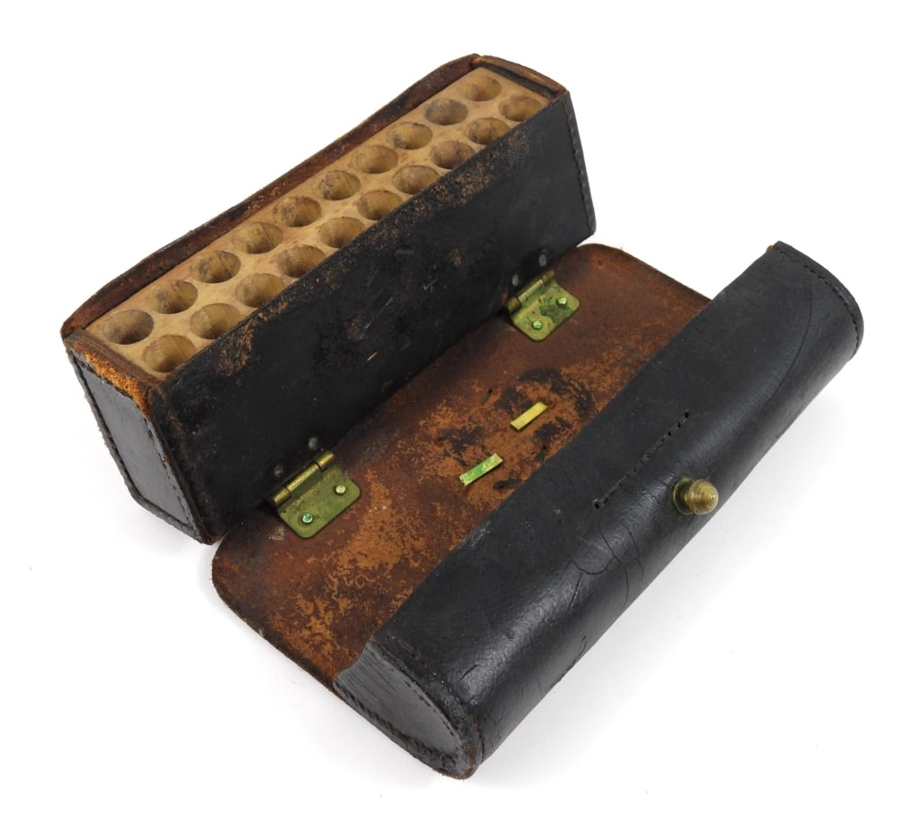Three Military Leather Items - 4