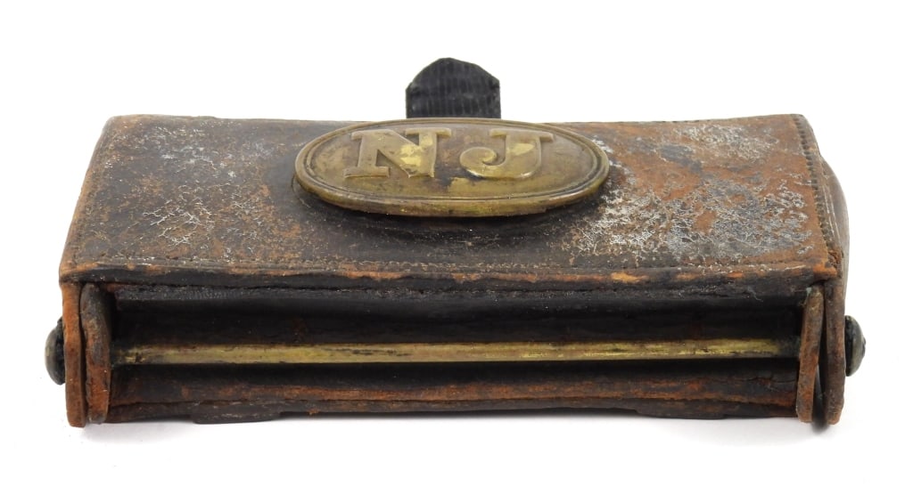 Three Military Leather Items - 9