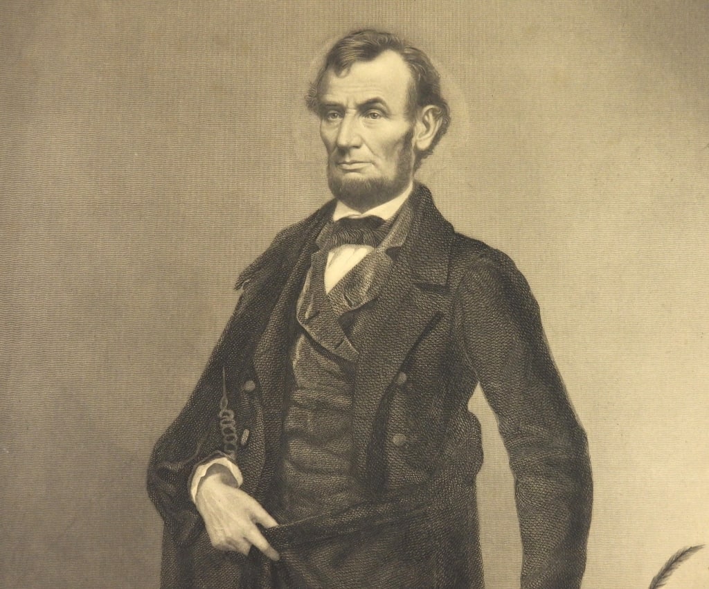 Abraham Lincoln Lithograph - 2