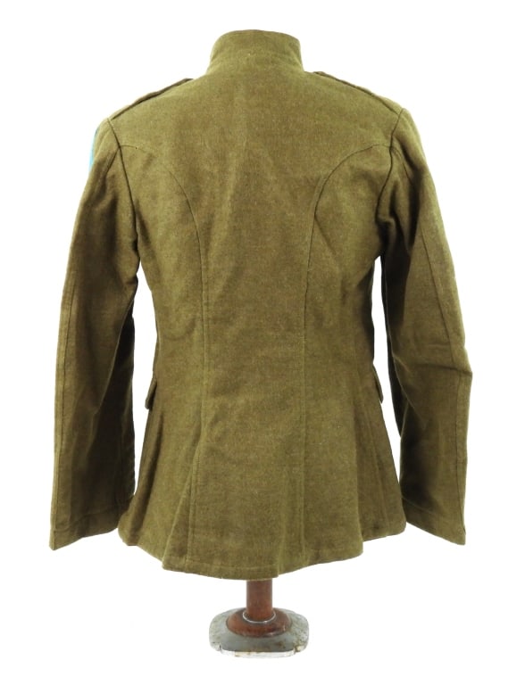 WWI 77th Division Tunic and Overseas Cap - 5
