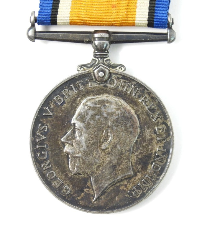 Two WWI British War Medals I'D - 2