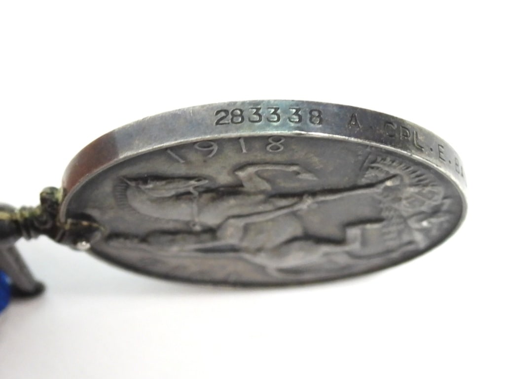 Two WWI British War Medals I'D - 4