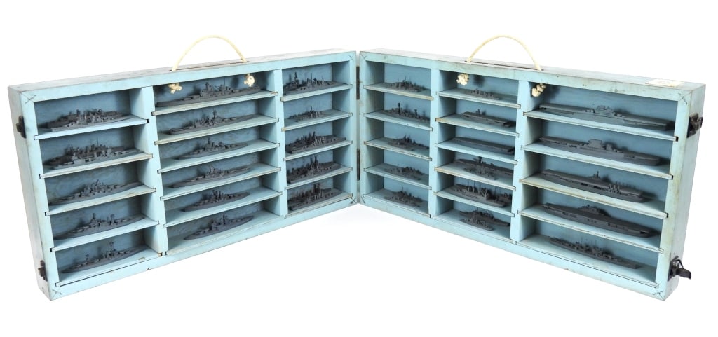 WWII U.S. Navy Miniature Ship Models (1 of 9)