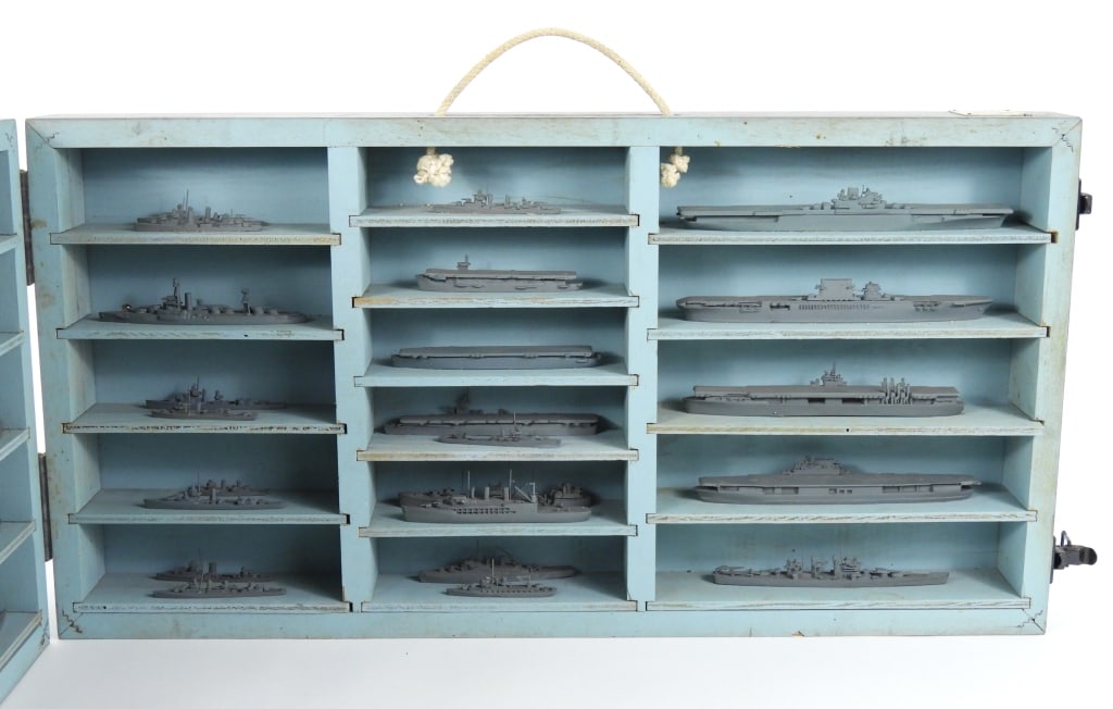 WWII U.S. Navy Miniature Ship Models - 4