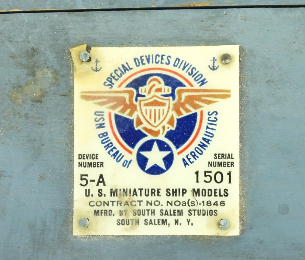 WWII U.S. Navy Miniature Ship Models - 8
