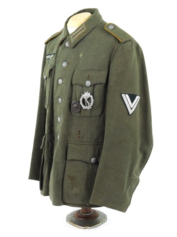 WWII German Model 40 Army Tunic - 3