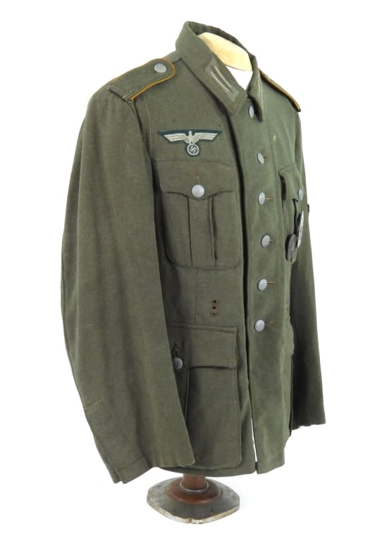 WWII German Model 40 Army Tunic - 7