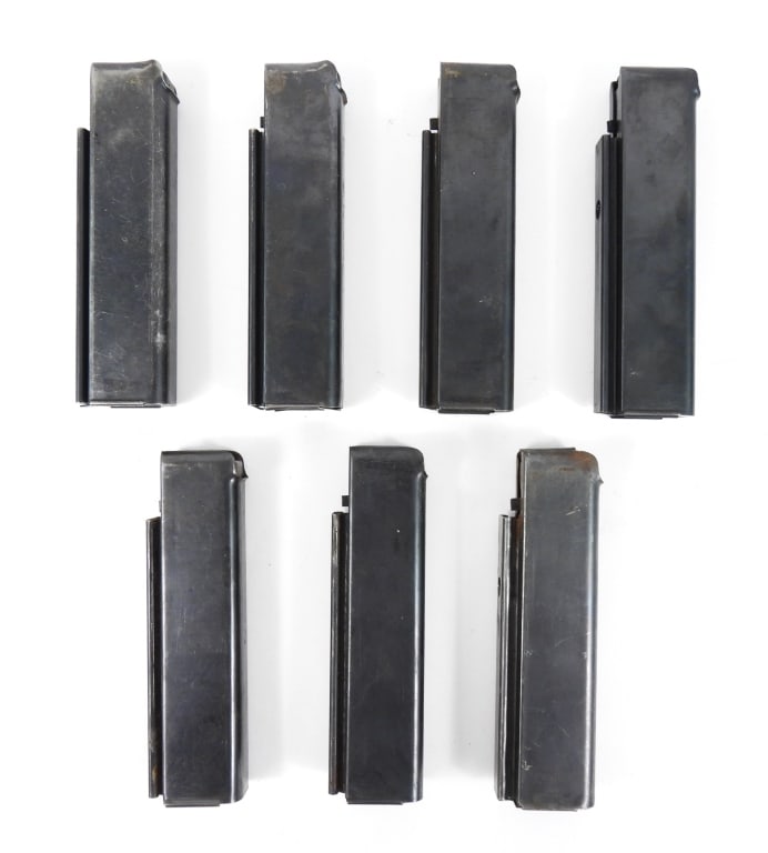 Seven Thompson SMG Magazines - 2
