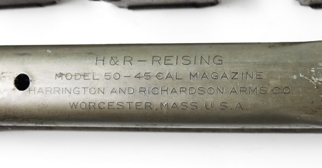 Six Reising Model 50/55/60 Magazines - 2