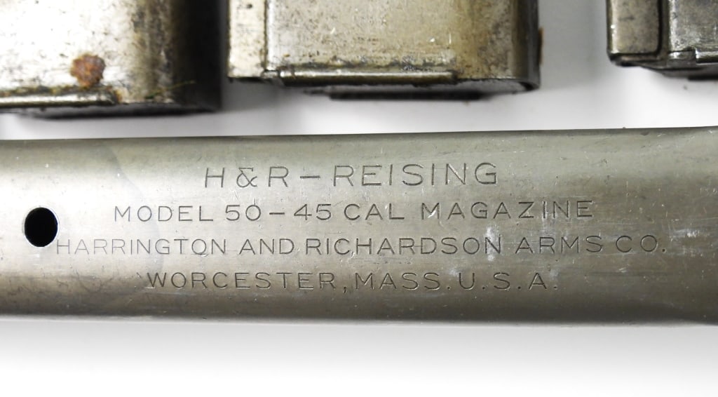 Six Reising Model 50/55/60 Magazines - 2