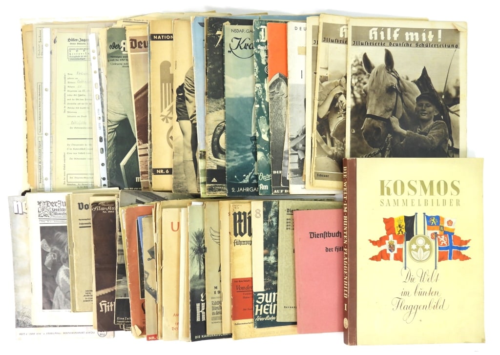 Group of WWII German Pamphlets and Documents (1 of 3)